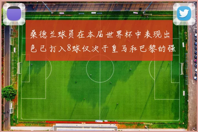 桑德兰球员在本届世界杯中表现出色已打入8球仅次于皇马和巴黎的强劲表现